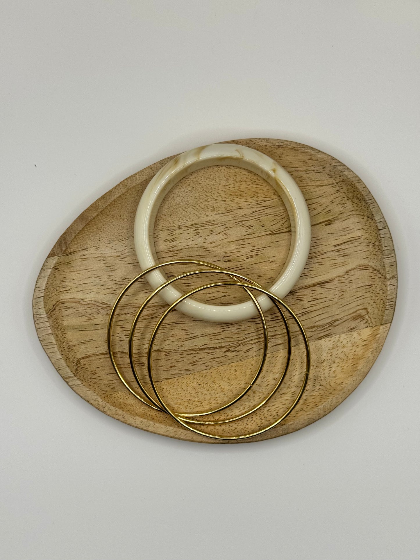 Bracelet jonc ivoire