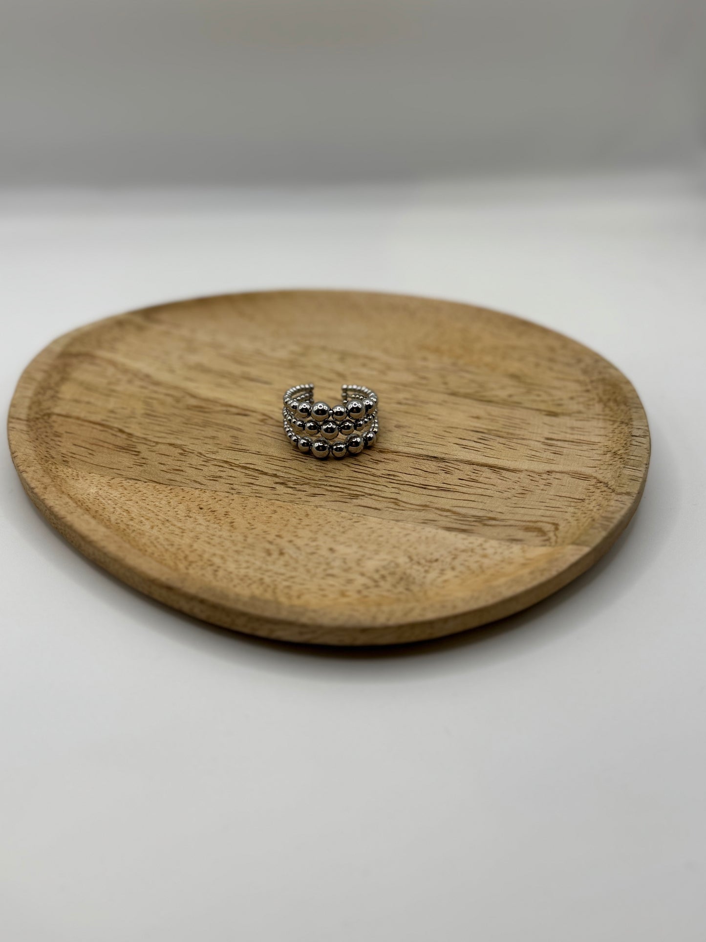 Bague Celiane argentée