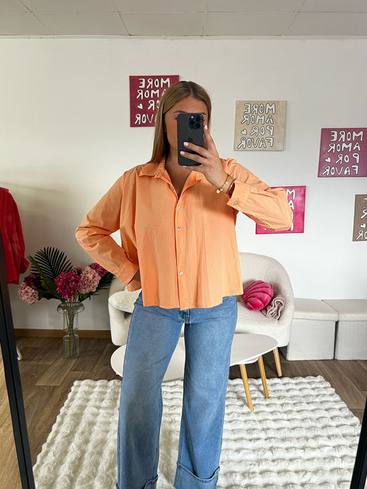 Chemise orange