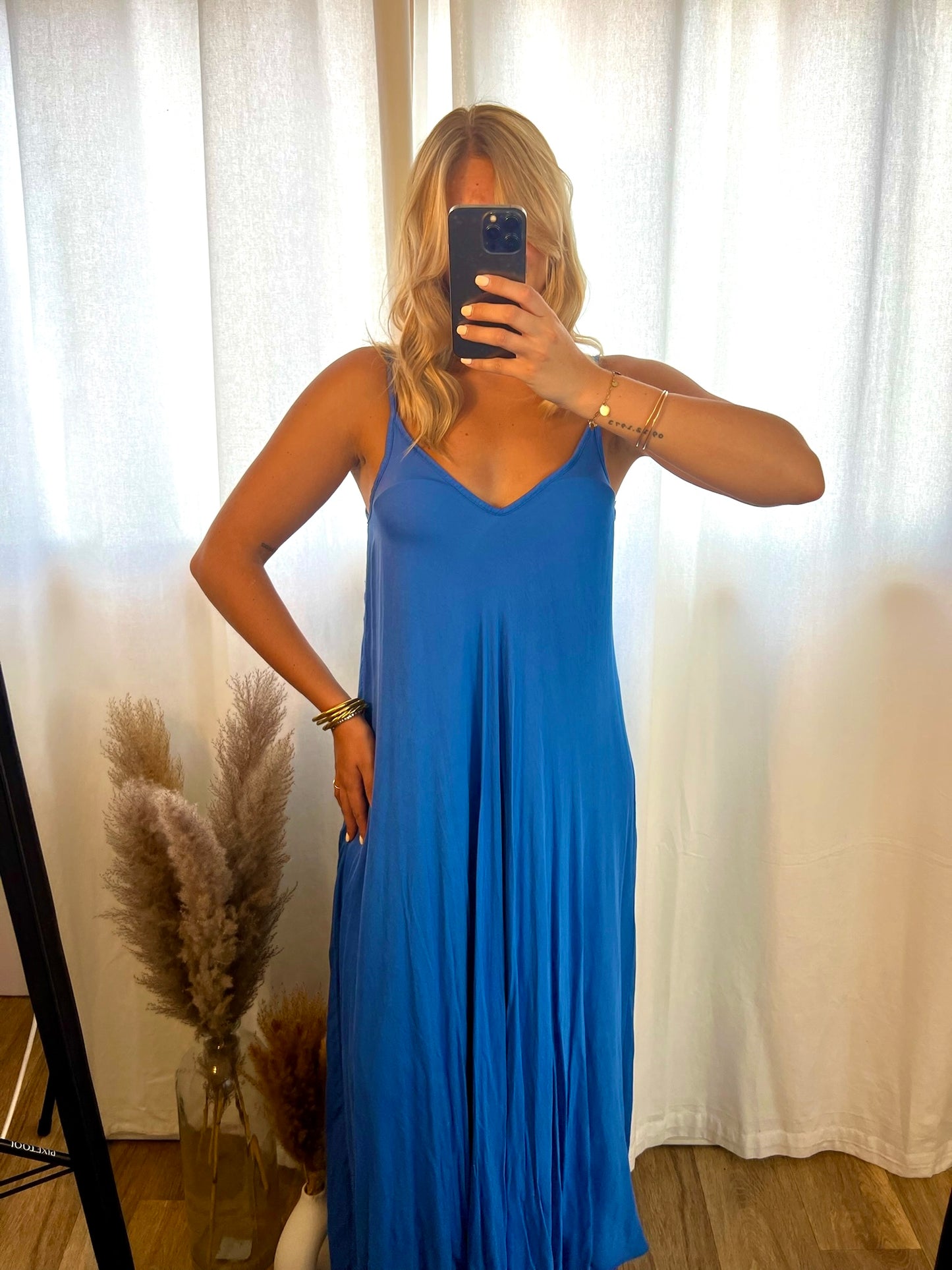 Robe Andrea bleue