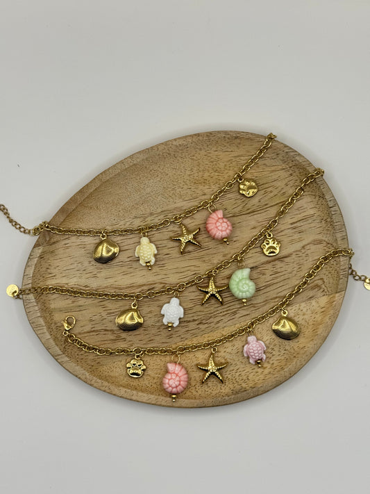 Bracelet charms étoile