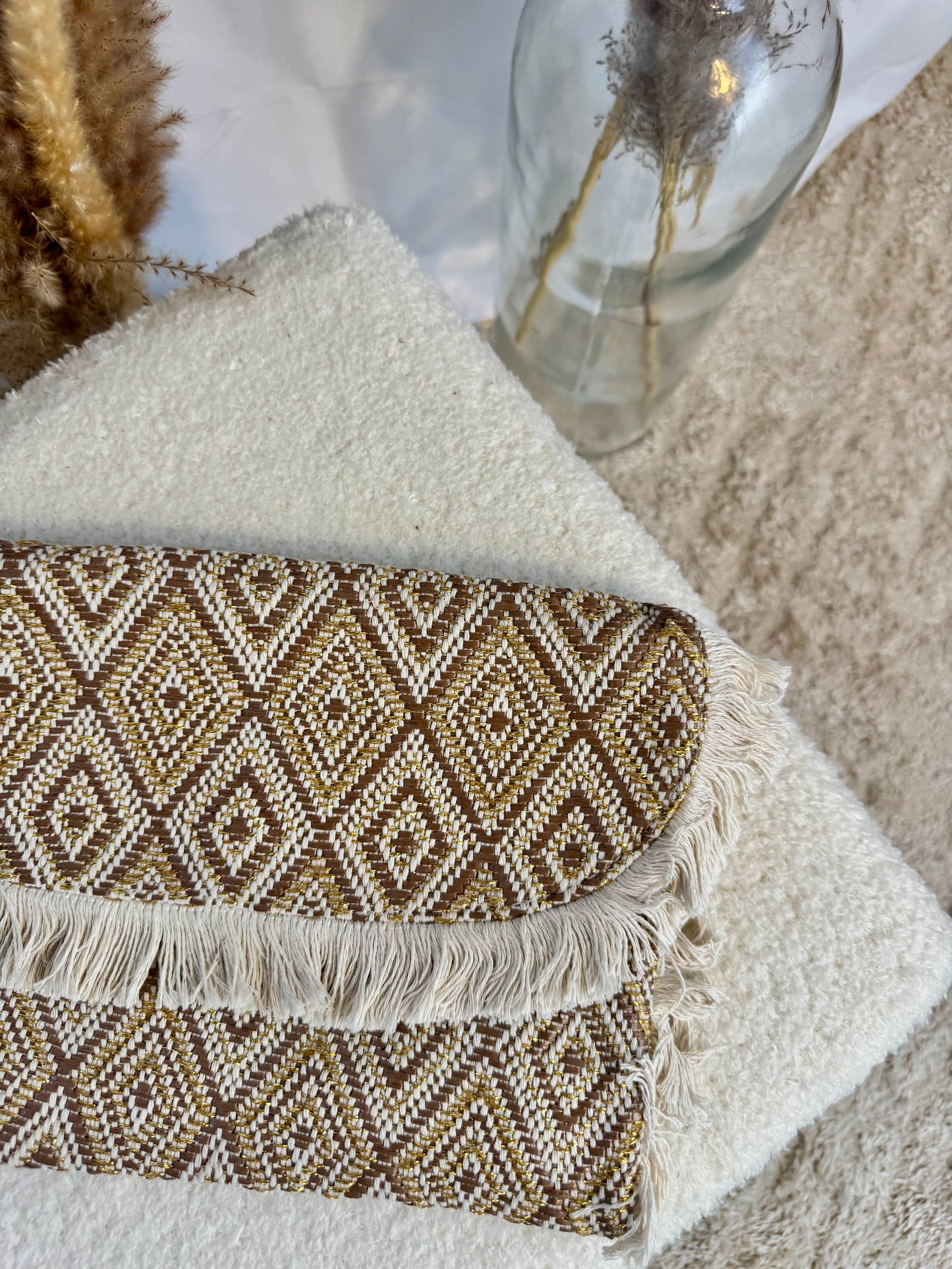 Pochette Carla dorée