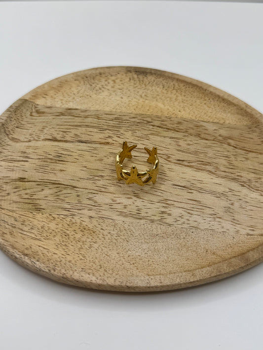 Bague étoile
