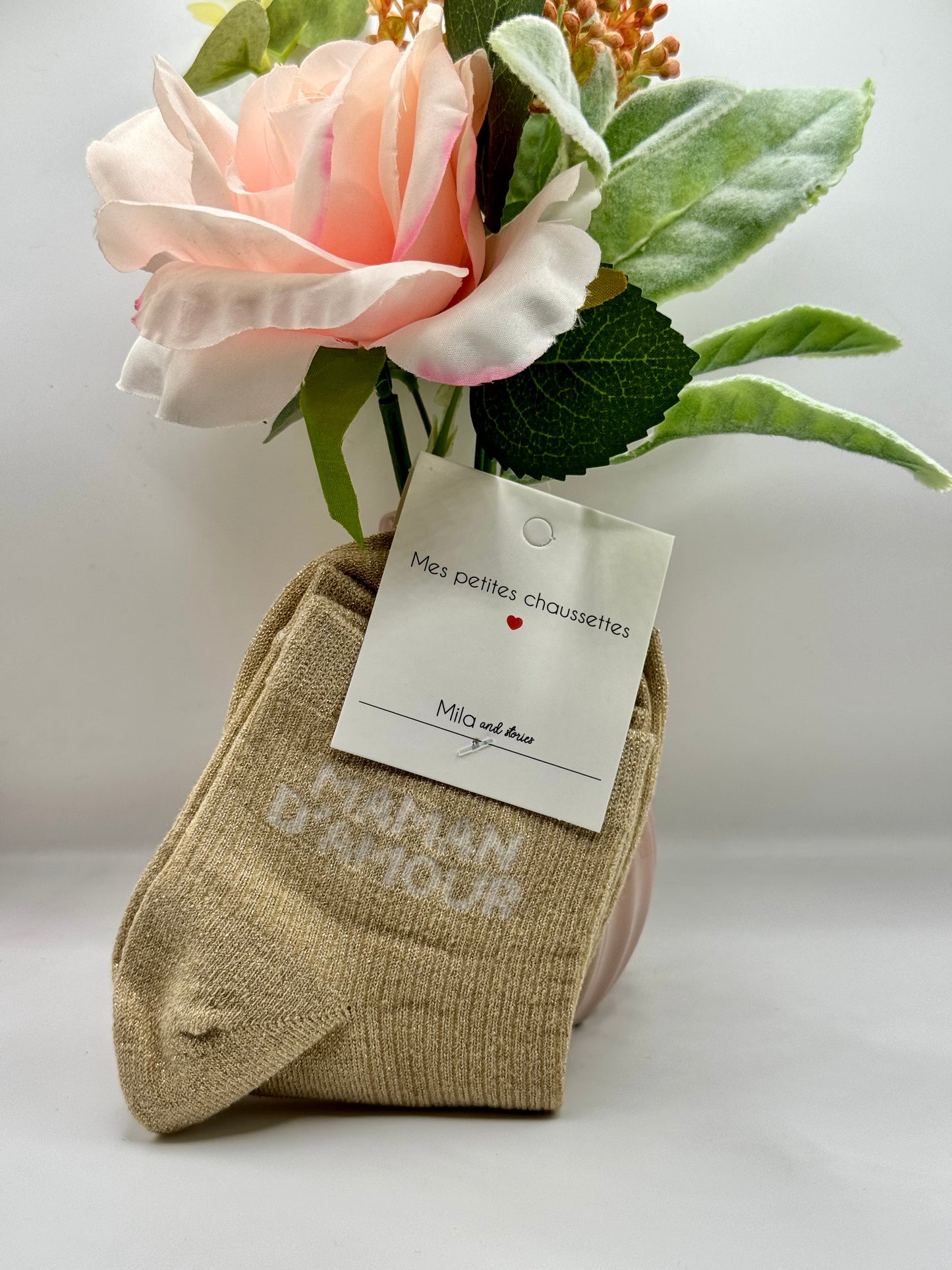 Chaussettes « Maman d’amour »