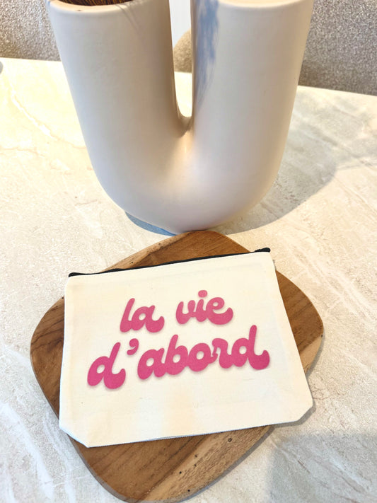 Pochette la vie d’abord 🩷