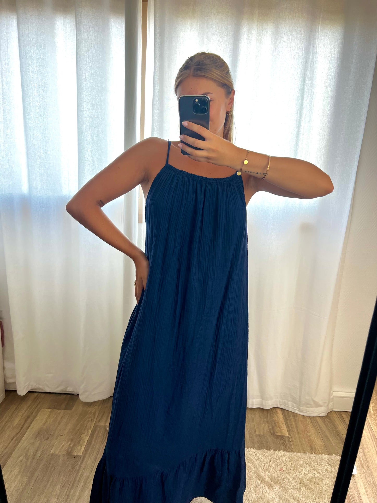 Robe Delphine bleue