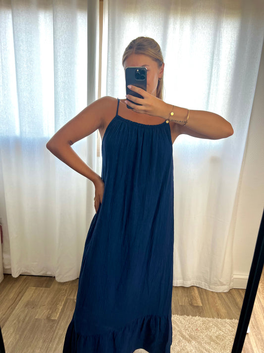 Robe Delphine bleue