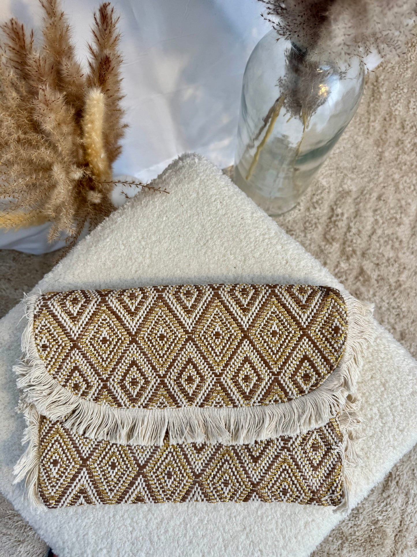 Pochette Carla dorée