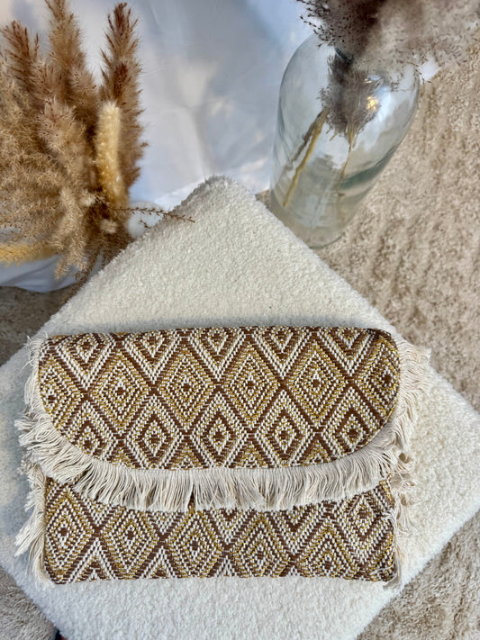 Pochette Carla dorée