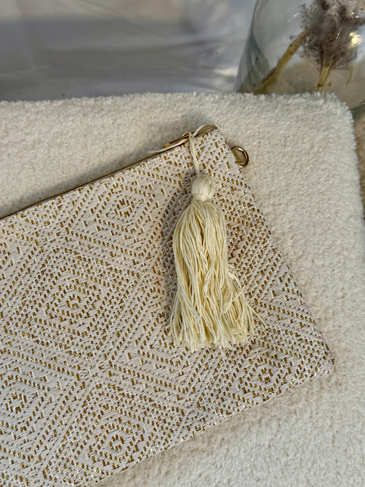 Pochette beige