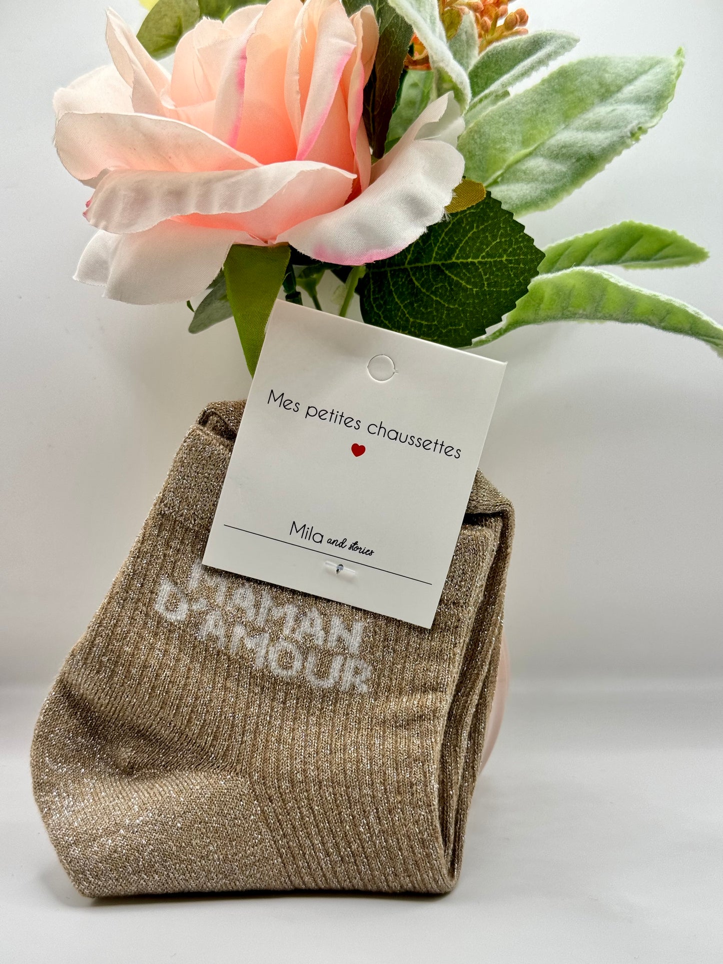 Chaussettes « Maman d’amour »