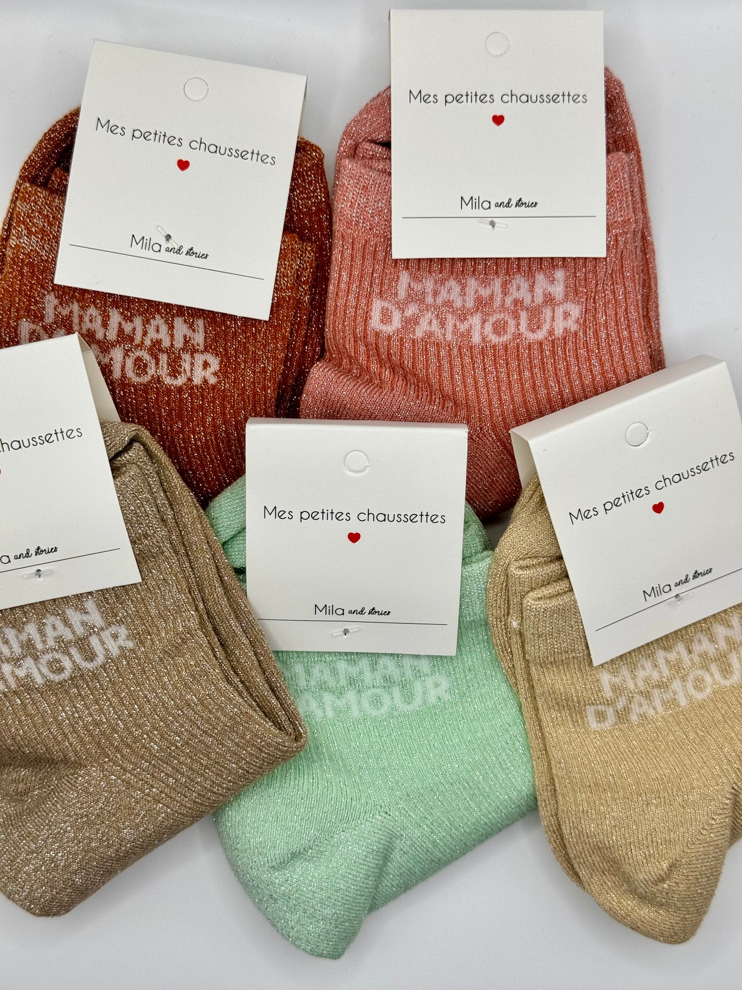 Chaussettes « Maman d’amour »