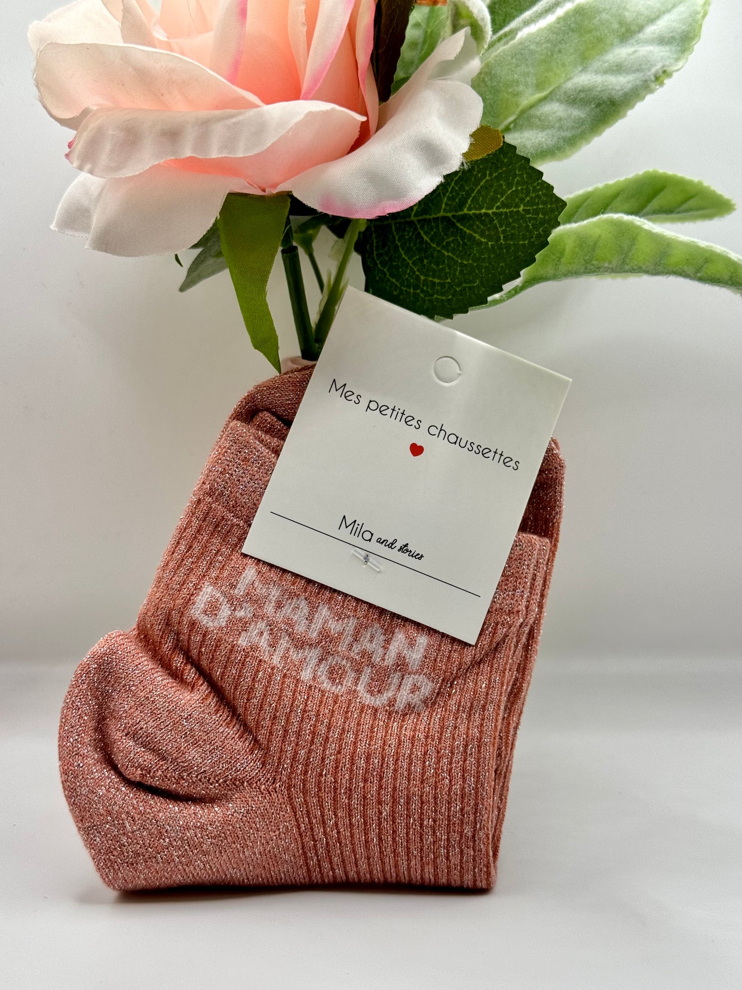 Chaussettes « Maman d’amour »