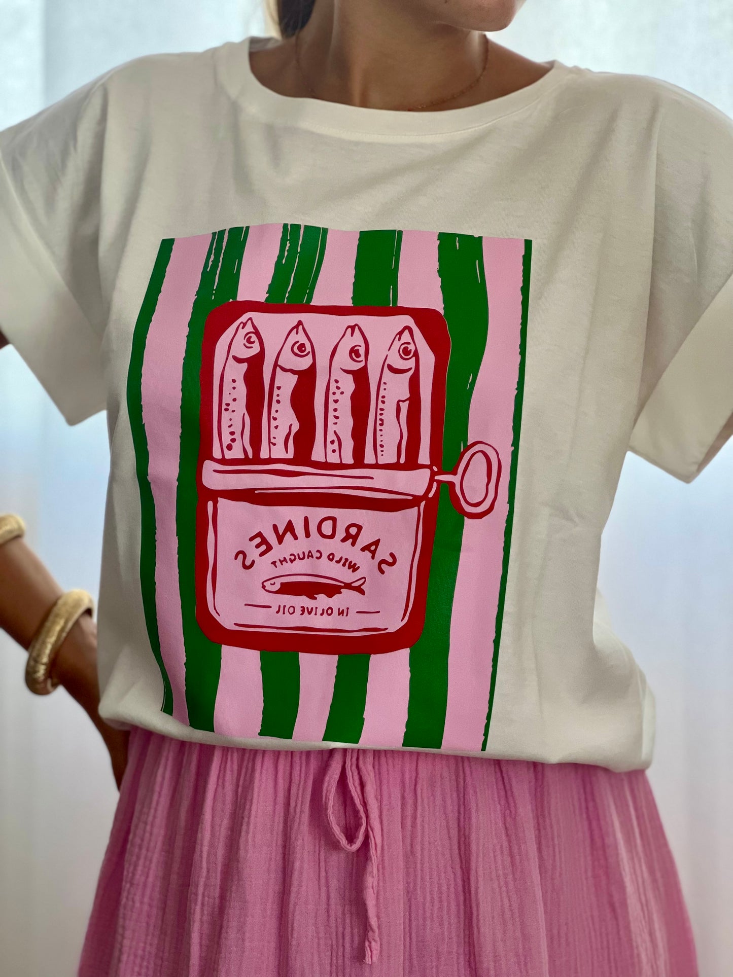 TEE shirt sardines