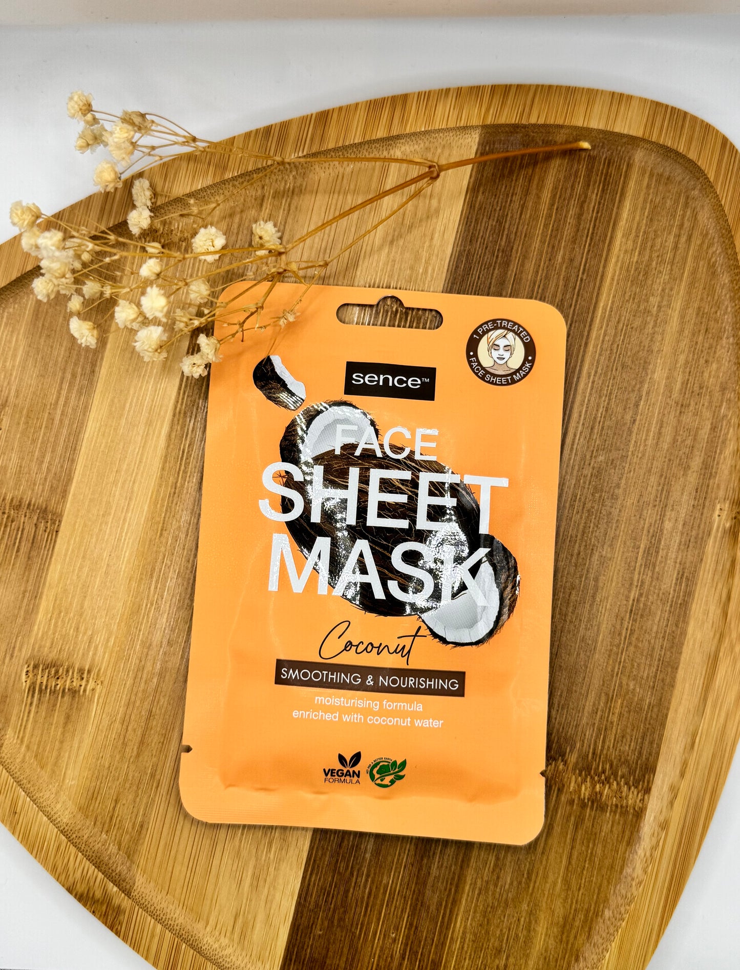 Masque visage Noix de coco