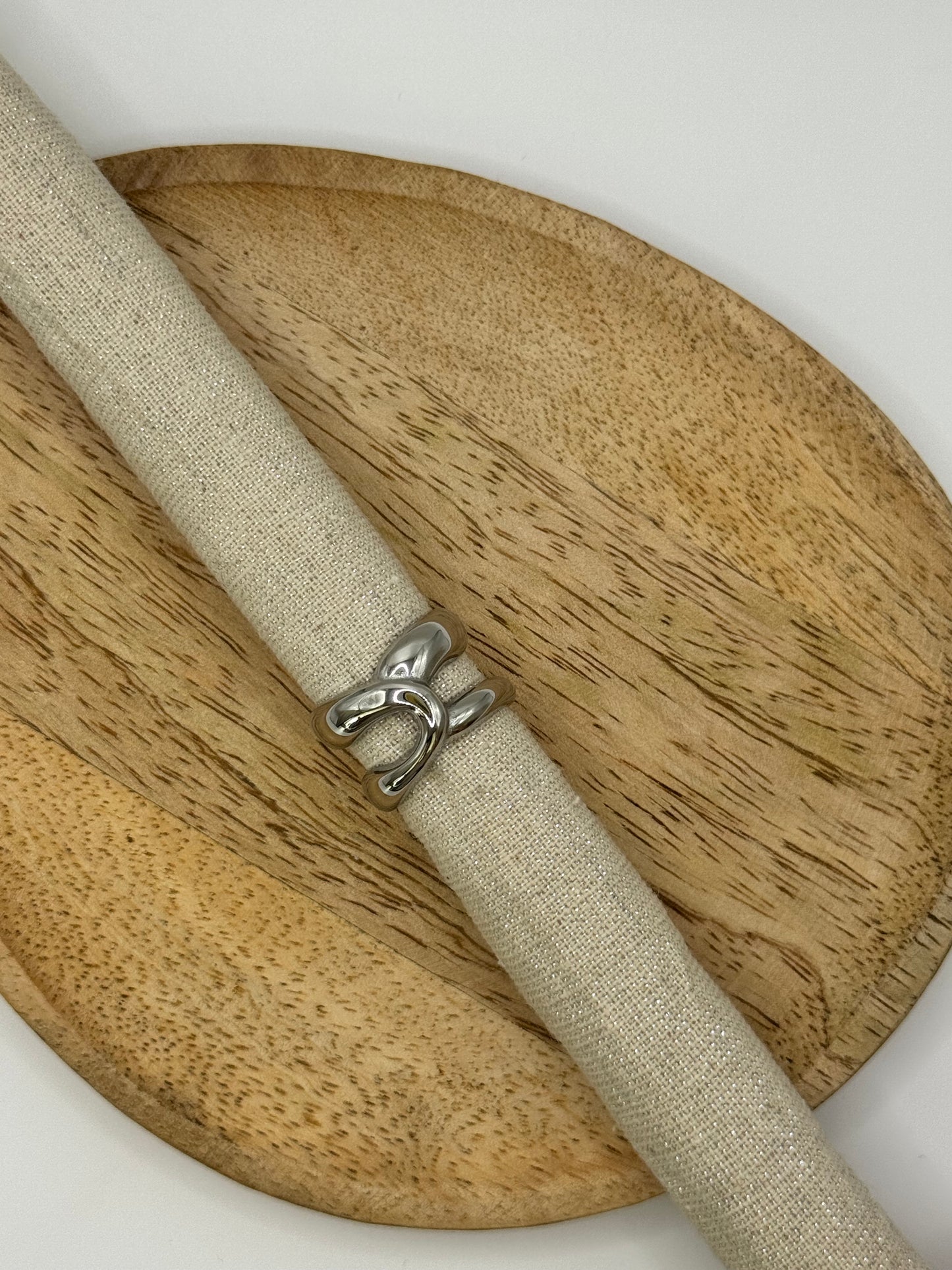 Bague Léa argentée